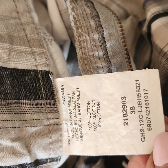 Lee Dungarees Mens Plaid Shorts - Picture 4 of 4